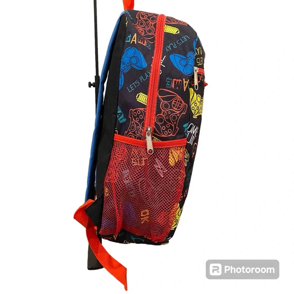 Gaming Print Boys Backpack - Never Used NWOT